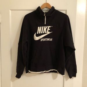 nike sportswear quarter zip hoodie